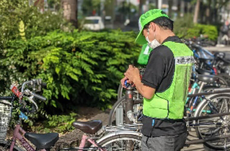 令和3年度中央区放置自転車啓発指導等業務委託